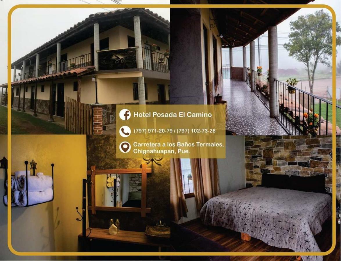 Hotel Posada El Camino Чигнауапан Экстерьер фото