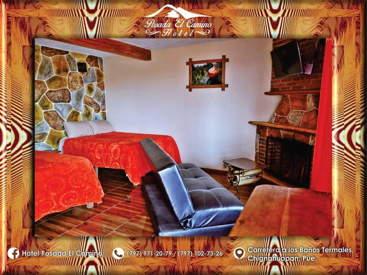 Hotel Posada El Camino Чигнауапан Экстерьер фото